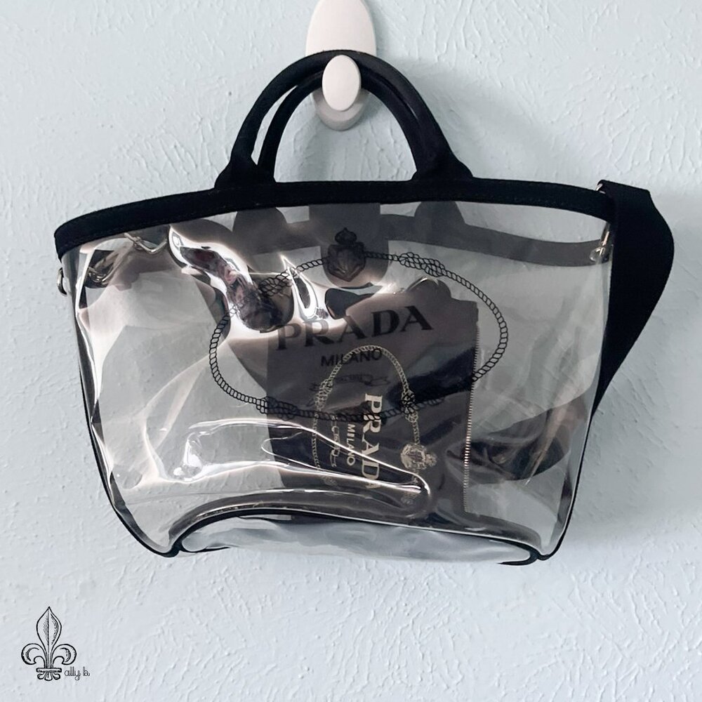 🎠Prada clear tote🎠